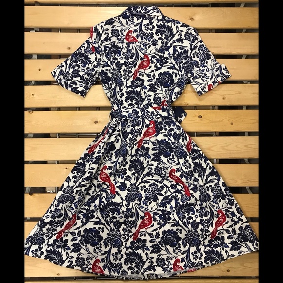 NWOT,Brooks brothers dress multi white/blue/red - Picture 5 of 11